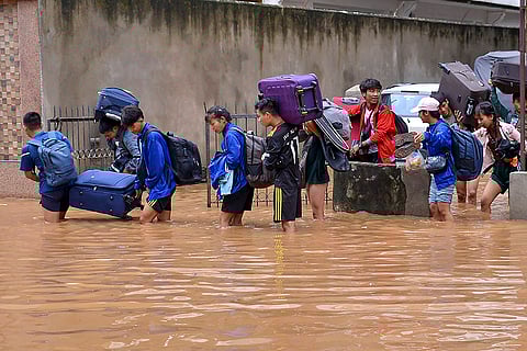Weather: Rains in Guwahati